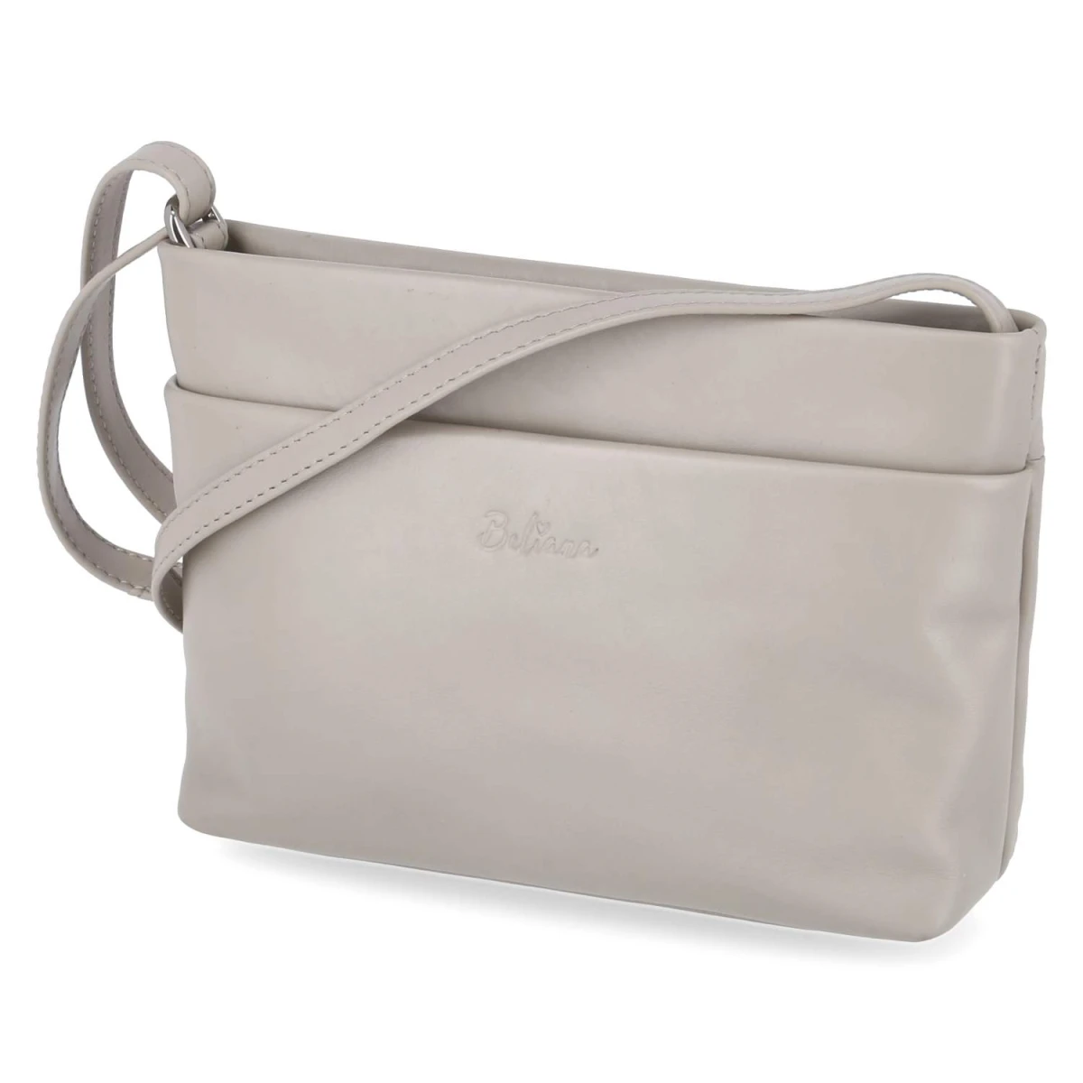 Beliana Umhängetasche - Gr.  - Beige - Glattleder