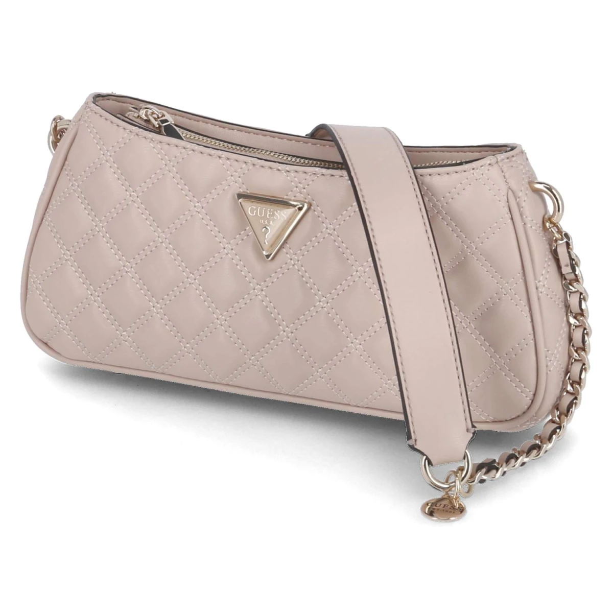 Guess Schultertasche GIULLY - Gr.  - Beige - Synthetik
