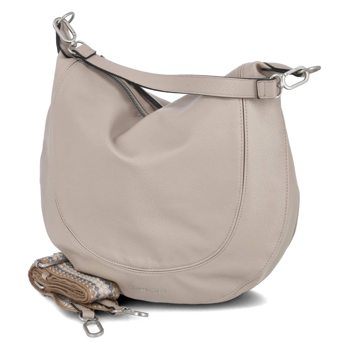 Fräulein Frida Hobo Bag - Gr.  - Beige - Kunstleder