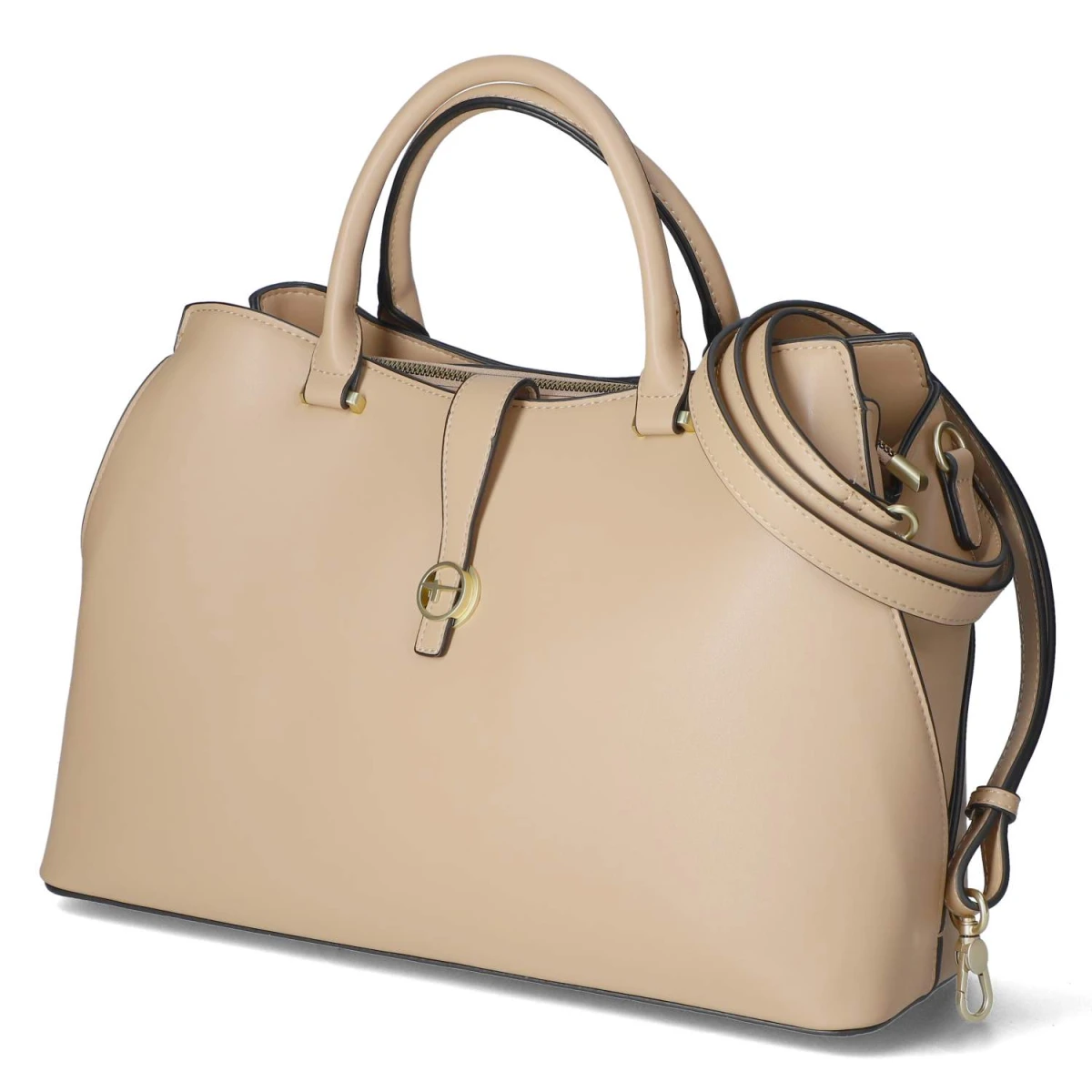Tamaris Handtasche GIORGIA - Gr.  - Beige - Textil & Synthetik
