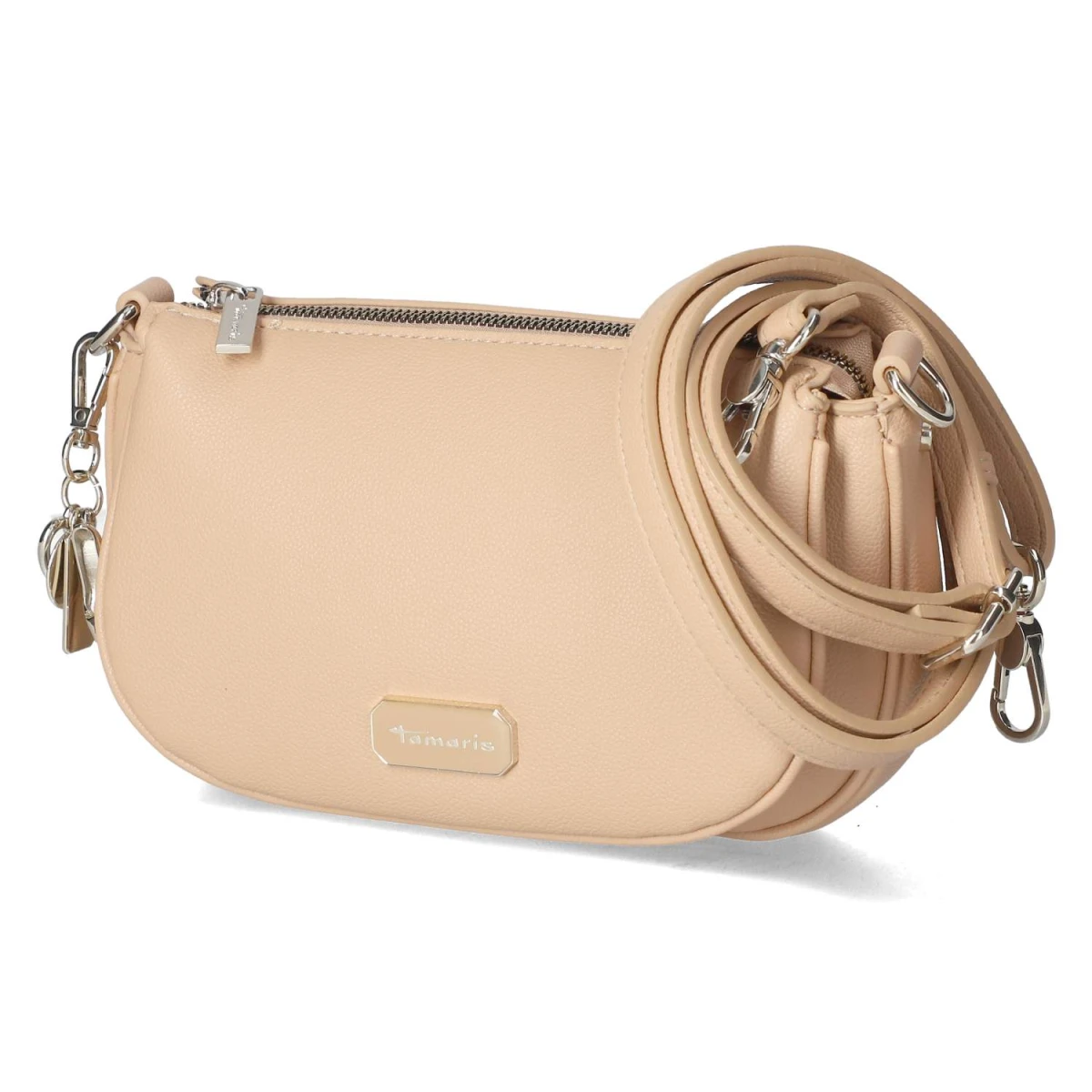 Tamaris Umhängetasche KATHARINA - Gr.  - Beige - Kunstleder