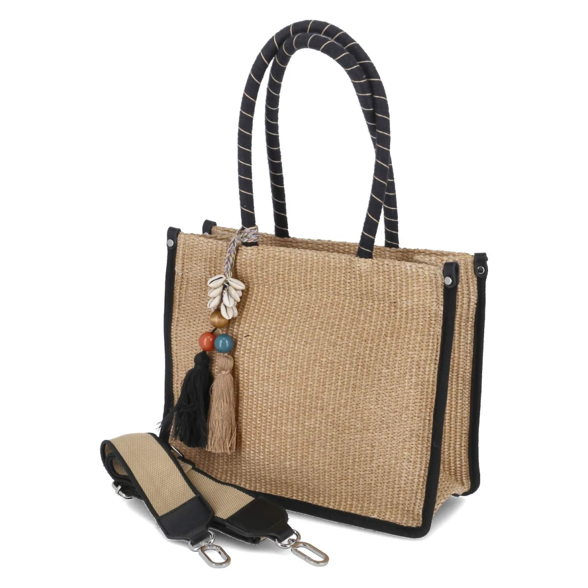 Fräulein Frida Tote Bag - Gr.  - Beige - Textil & Synthetik