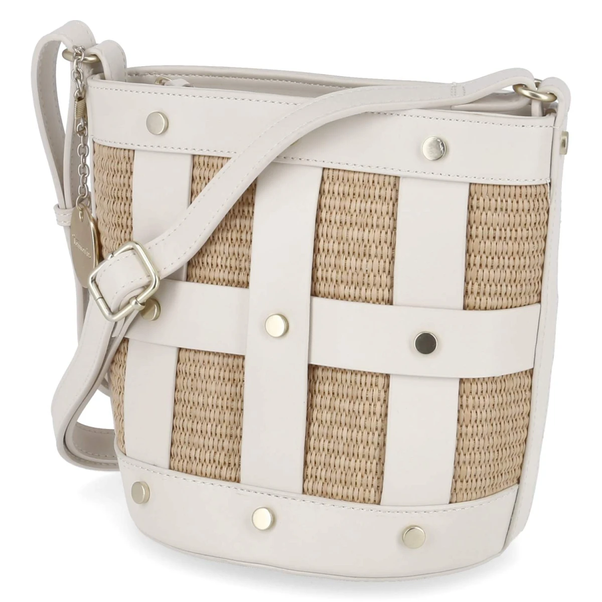 Tamaris Bucket Bag KIRSTI - Gr.  - Beige - Textil & Synthetik