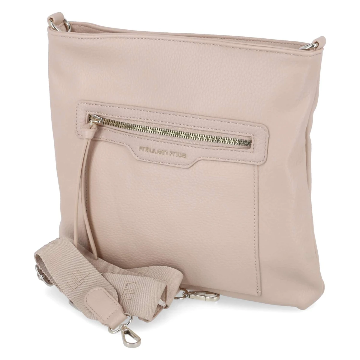 Fräulein Frida Crossover Bag - Gr. - Rosa - Synthetik