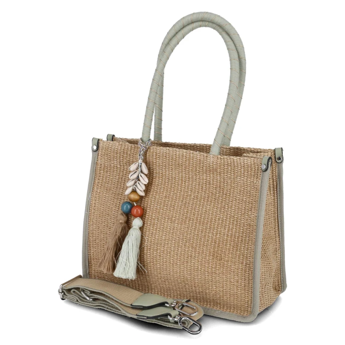 Fräulein Frida Tote Bag - Gr.  - Grün - Textil & Synthetik