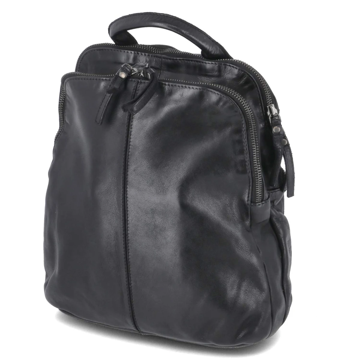 Beliana Rucksack - Gr.  - Schwarz - Leder