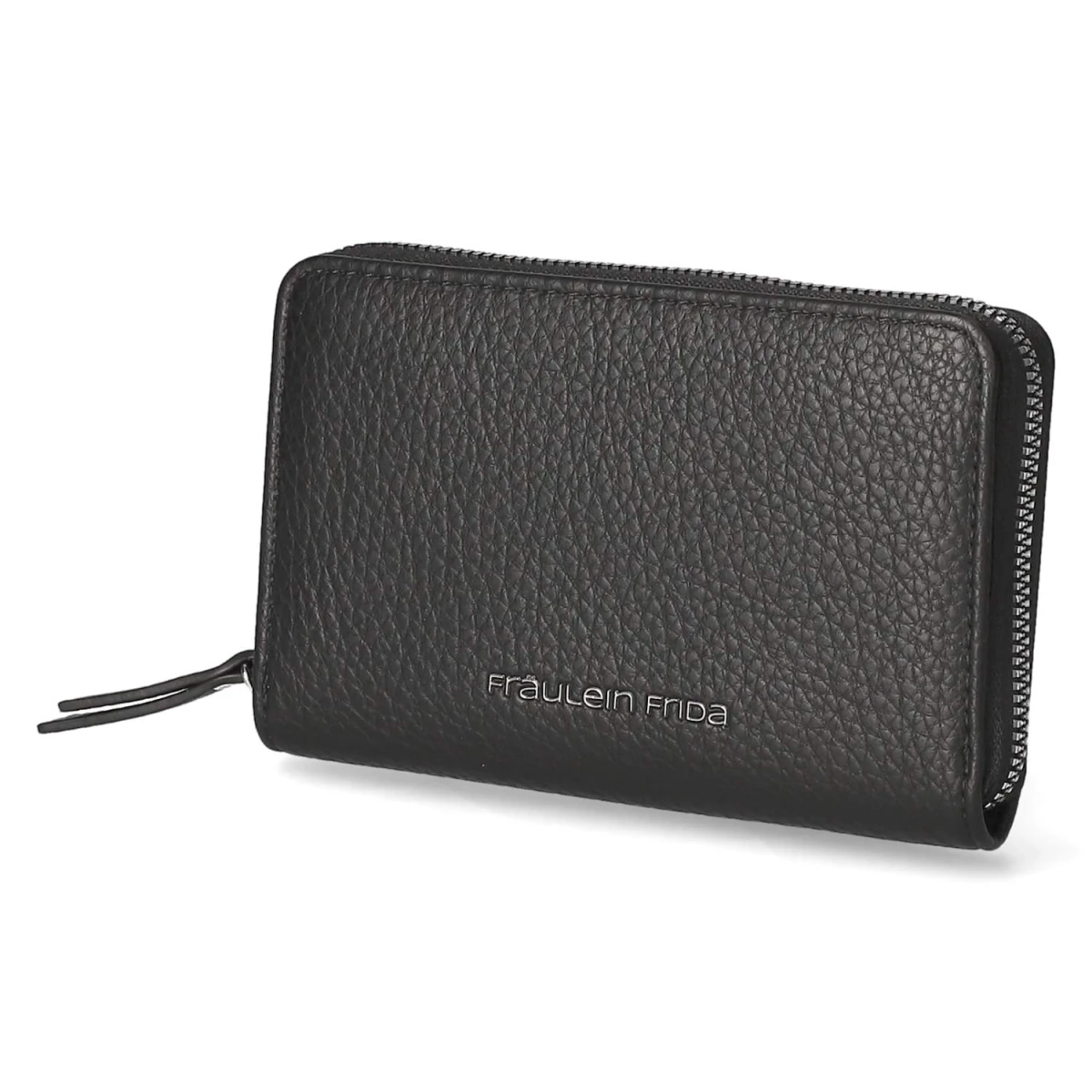 Fräulein Frida Geldbörse - Gr.  - Schwarz - Synthetik