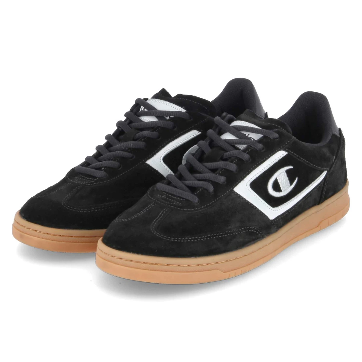 Champion Low Sneaker CL78 S - Gr. 46 - Schwarz - Rauleder