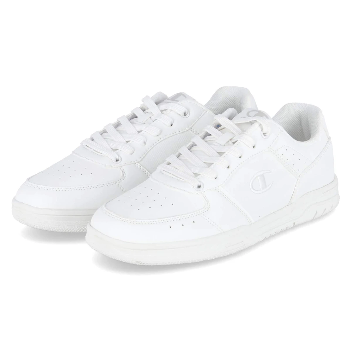 Champion Low Sneaker CLY400 - Gr. 42,5 - Weiß - Synthetik