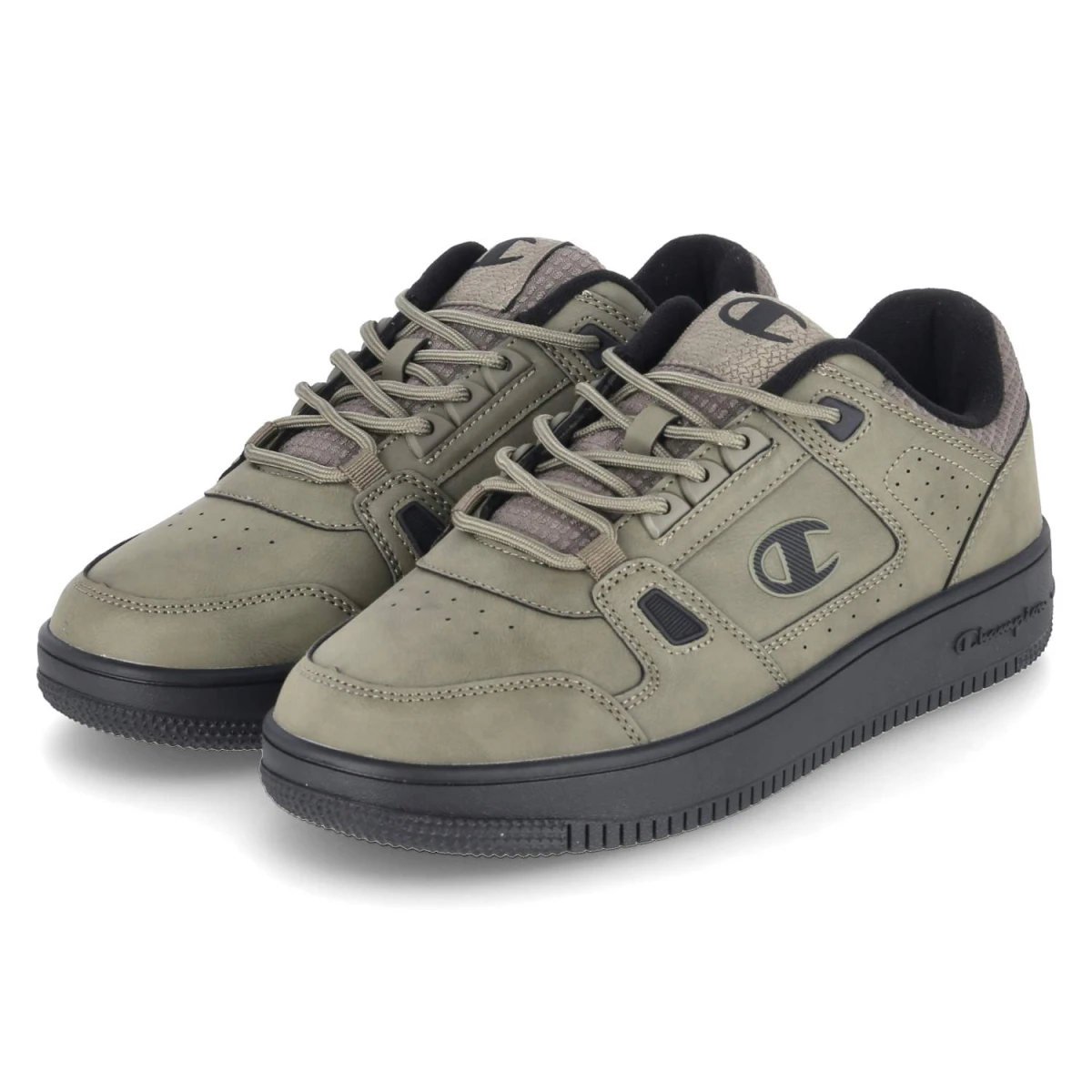 Champion Low Sneaker RD18 - Gr. 45 - Grün - Textil & Synthetik