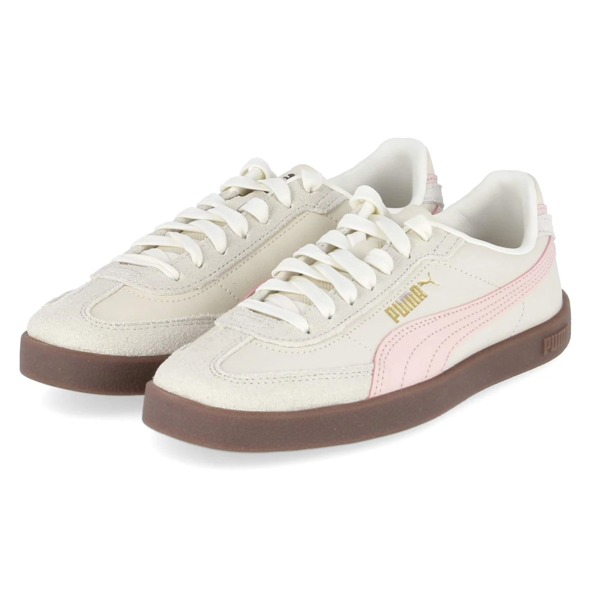 Puma Sneaker CLUB II ERA - Gr. 37 - Beige - Leder und Synthetik