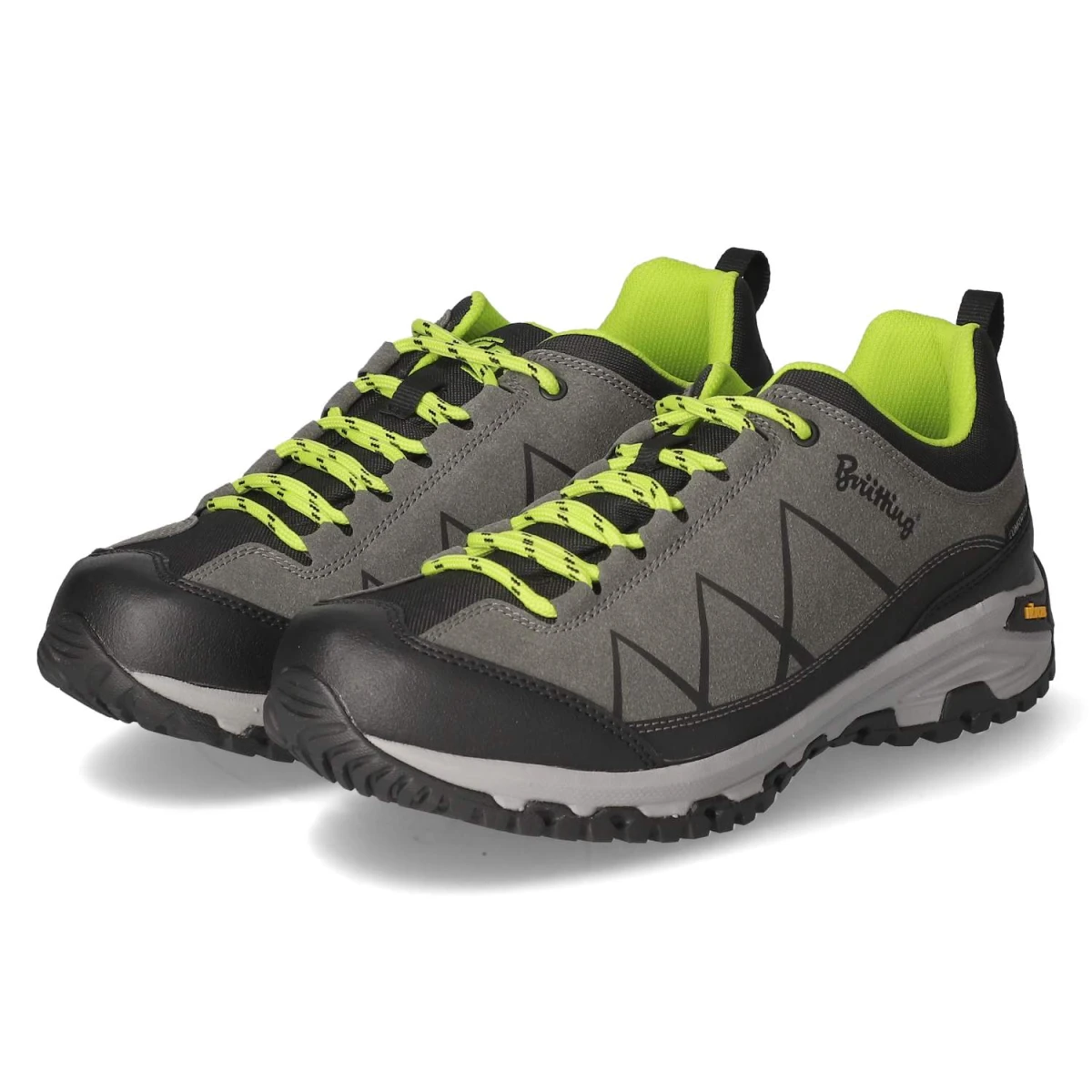 Brütting Outdoorschuhe KANSAS - Gr. 43 - Grau - Textil & Synthetik