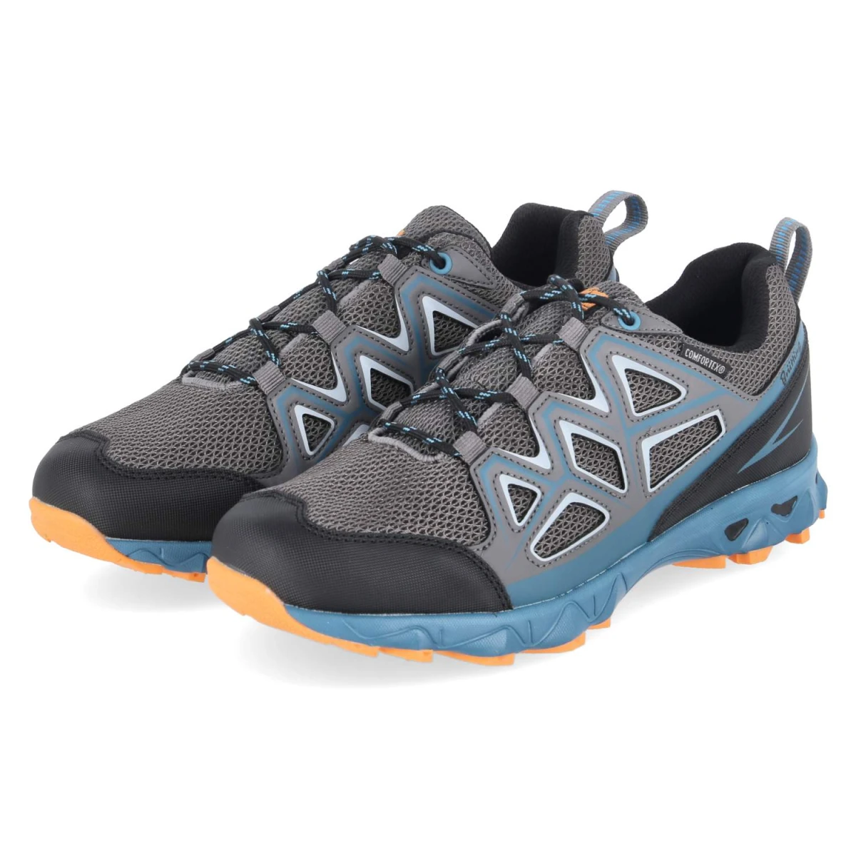 Brütting Outdoor-Sneaker POWER - Gr. 47 - Grau - Textil & Synthetik