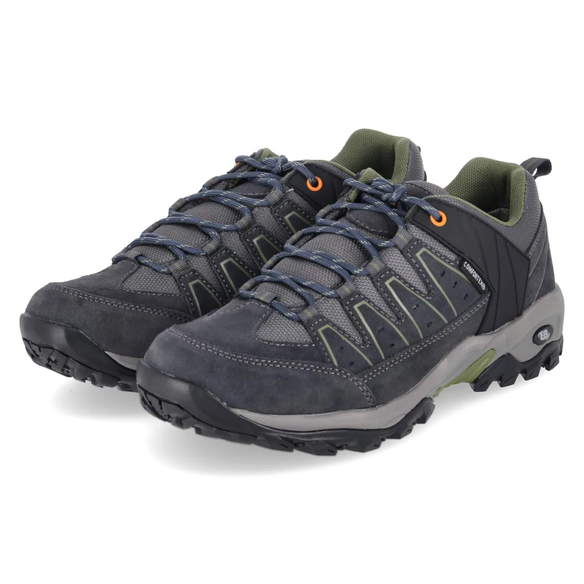 Brütting Outdoorschuhe MOUNT PINOS LOW - Gr. 41 - Grau - Leder & Textil