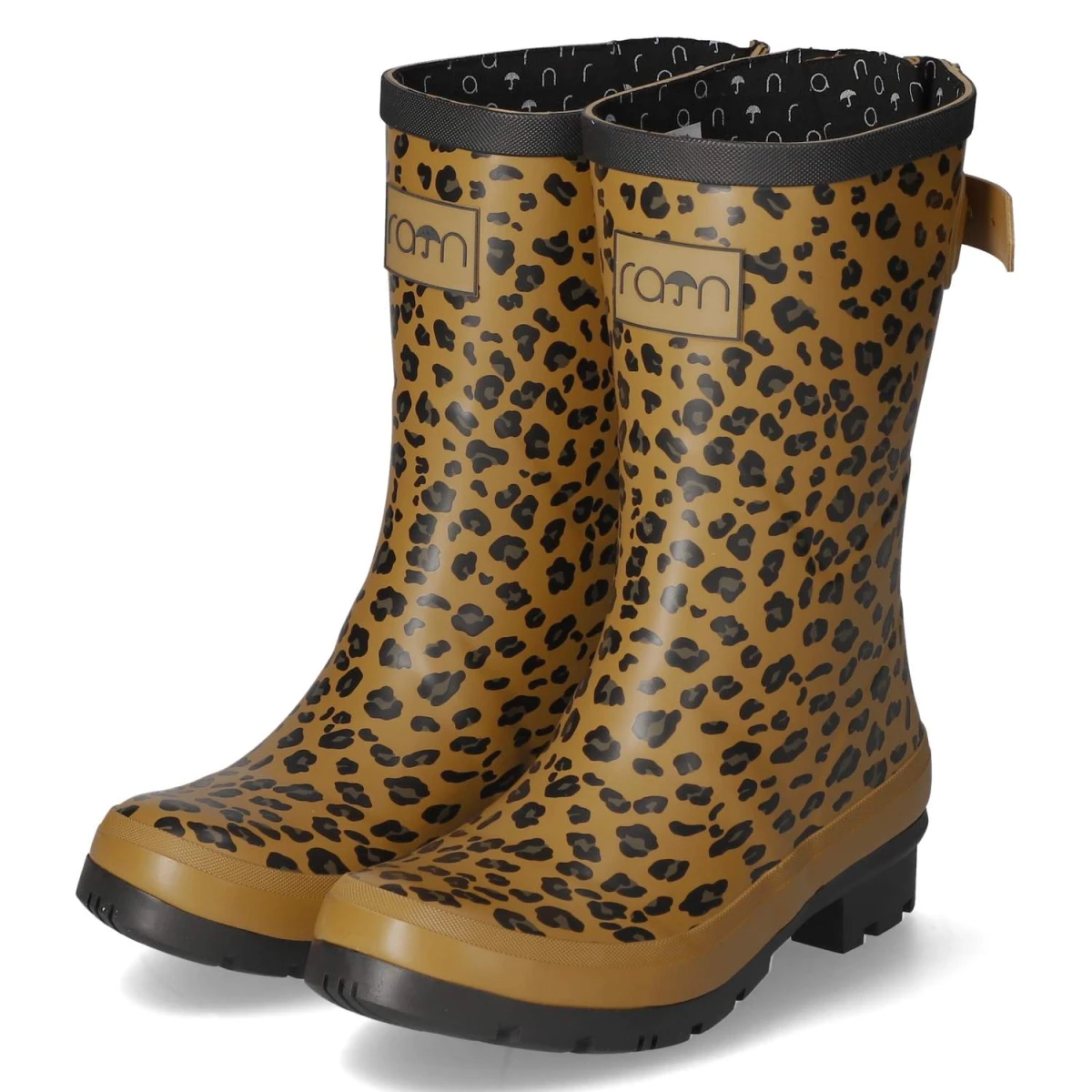 Rajn Gummistiefel LEOPARD - Gr. 42 - Beige - Gummi