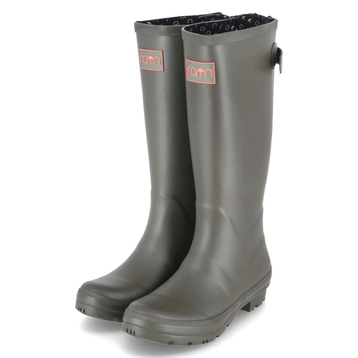 Rajn Gummistiefel - Gr. 39 - Grün - Gummi