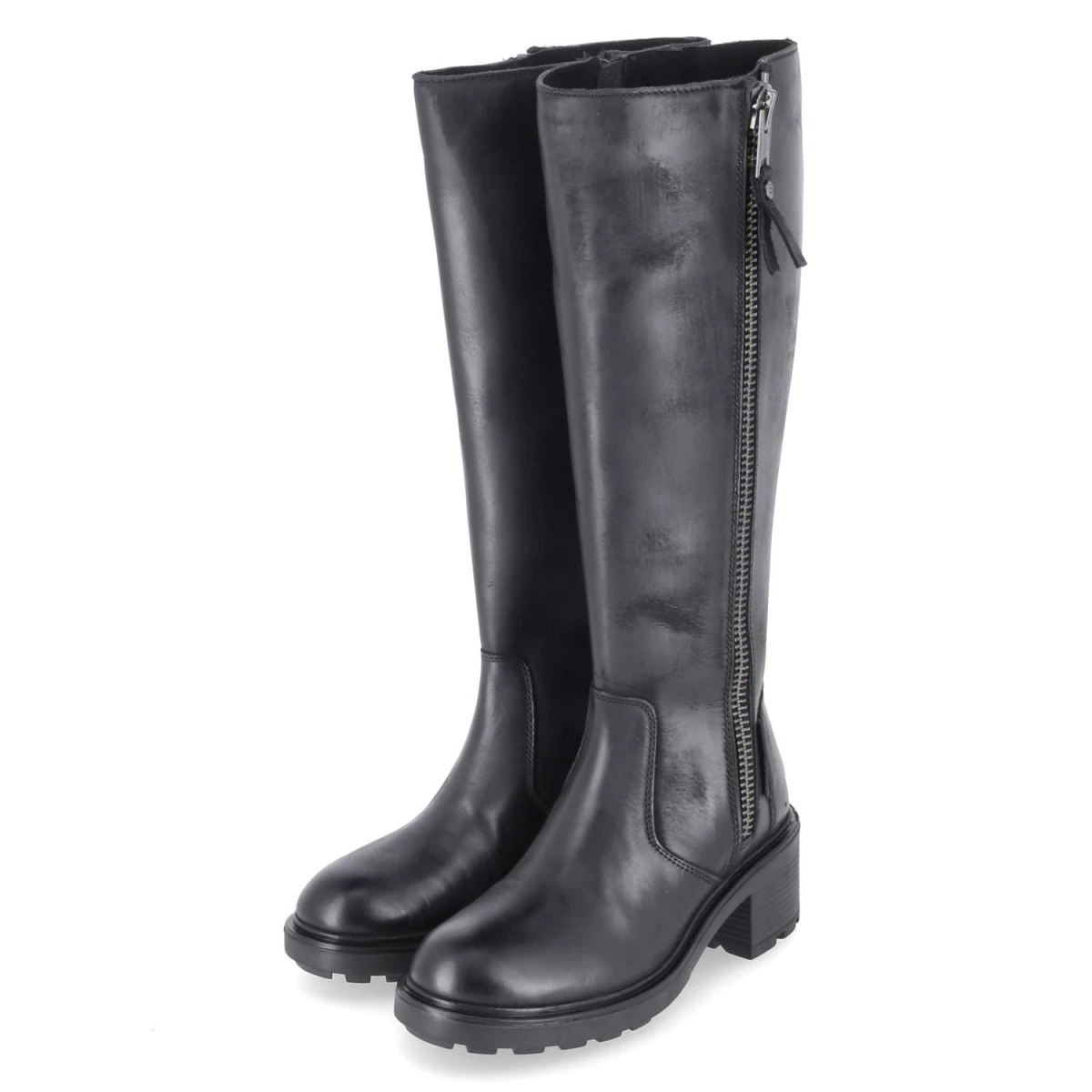 Bullboxer Stiefel - Gr. 36 - Schwarz - Leder