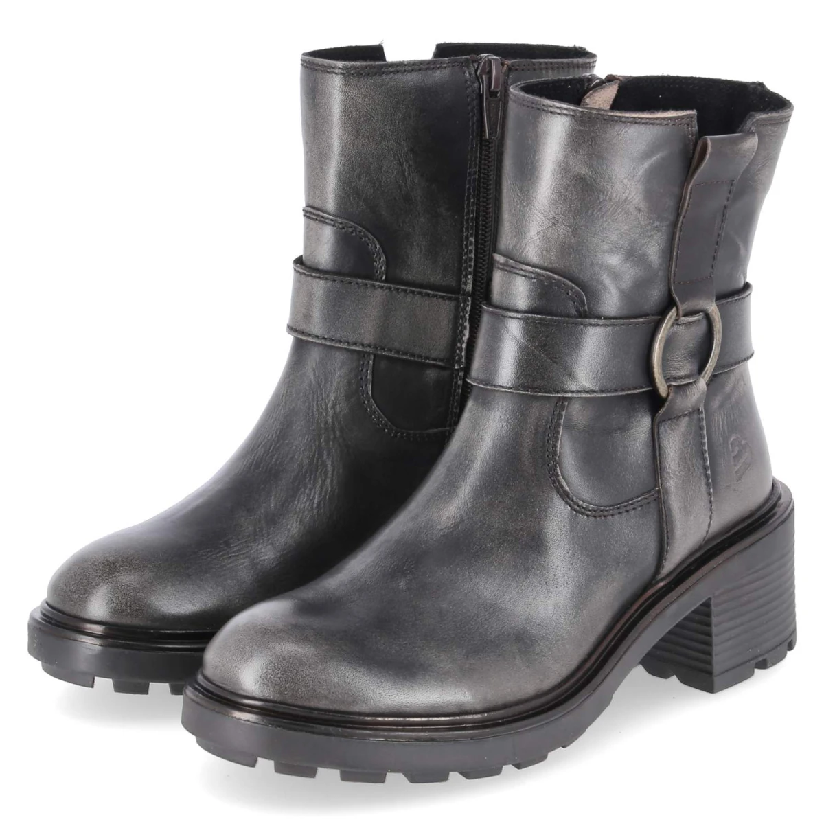 Bullboxer Biker Boots - Gr. 41 - Braun - Leder