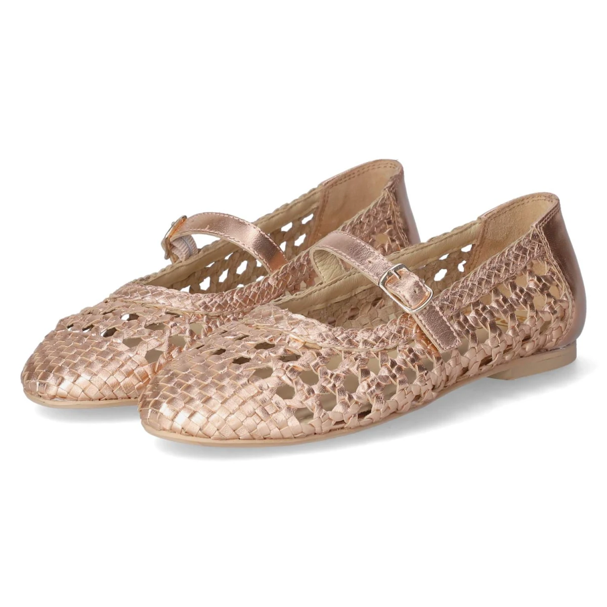 Bullboxer Spangenballerinas - Gr. 41 - Gold - Synthetik