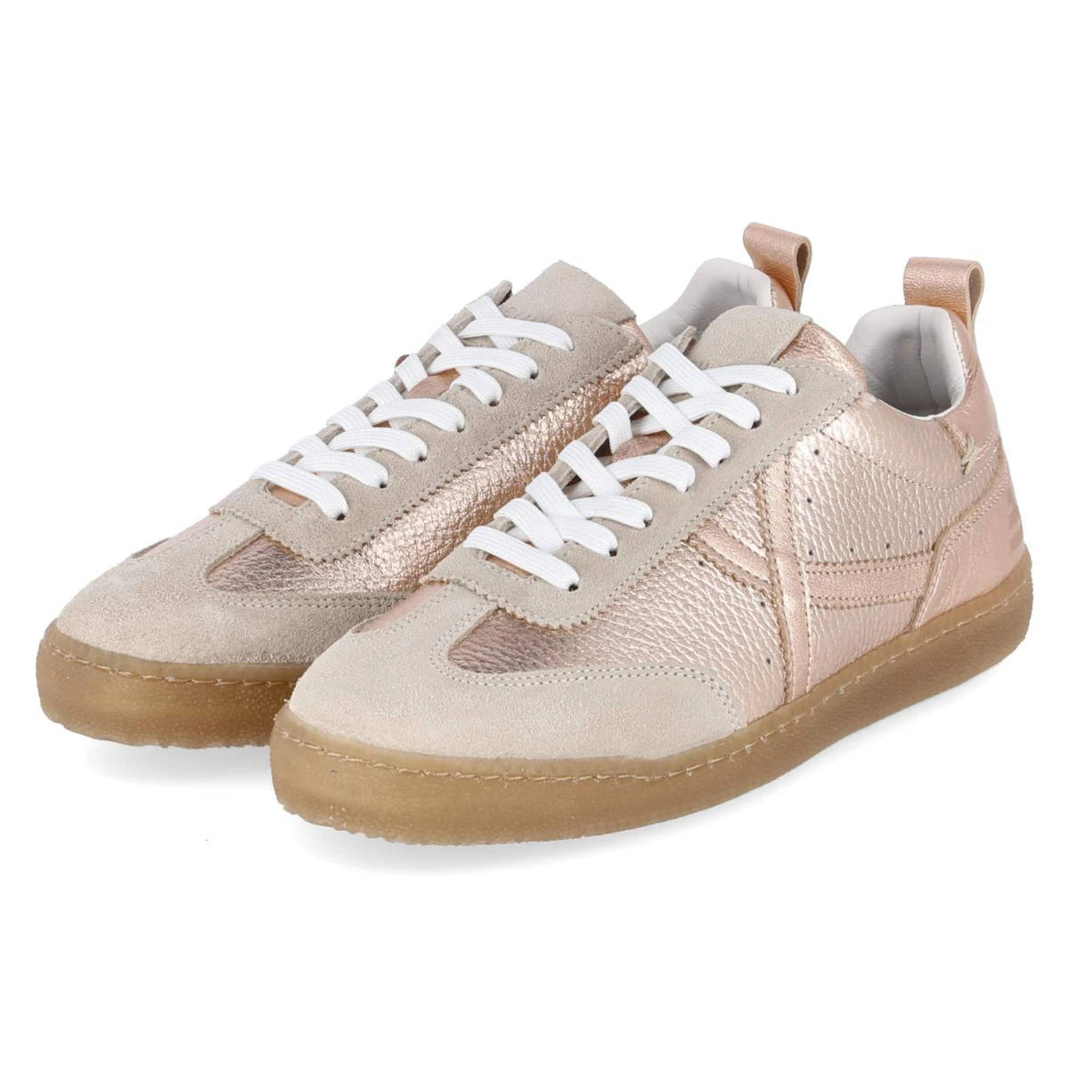 Bullboxer Low Sneaker - Gr. 38 - Rosa - Leder