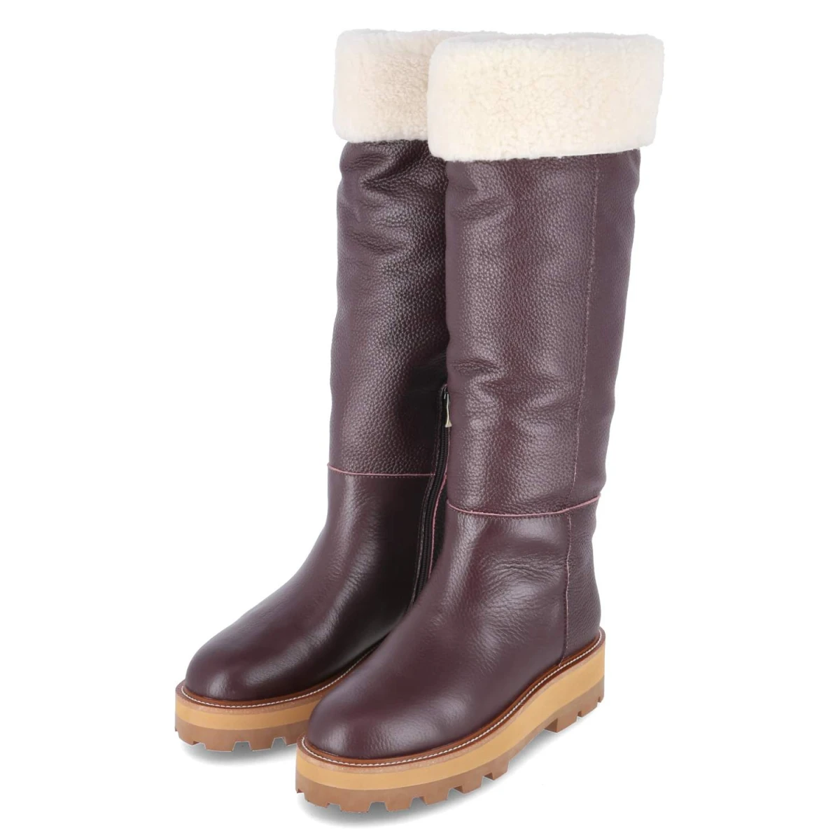 Australia Luxe Winterstiefel TITAN - Gr. 38 - Lila - Glattleder