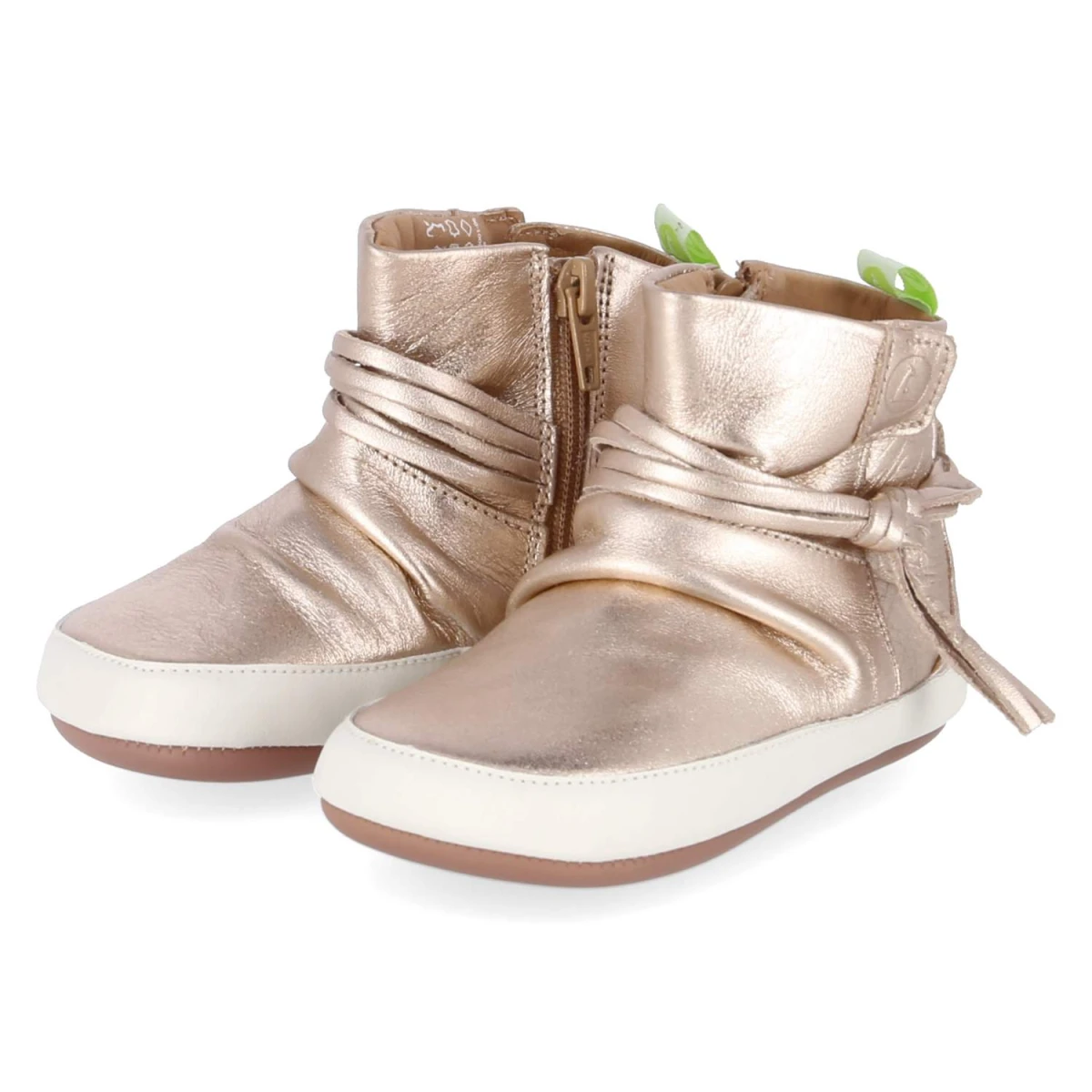 Tip Toey Joey Stiefel RIDGEY - Gr. 22 - Gold - Leder und Synthetik