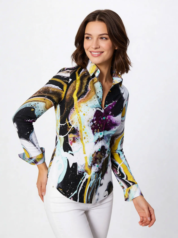 Blusen Damen JAWS OF MAUI - GERMENS artfashion - Größe XS