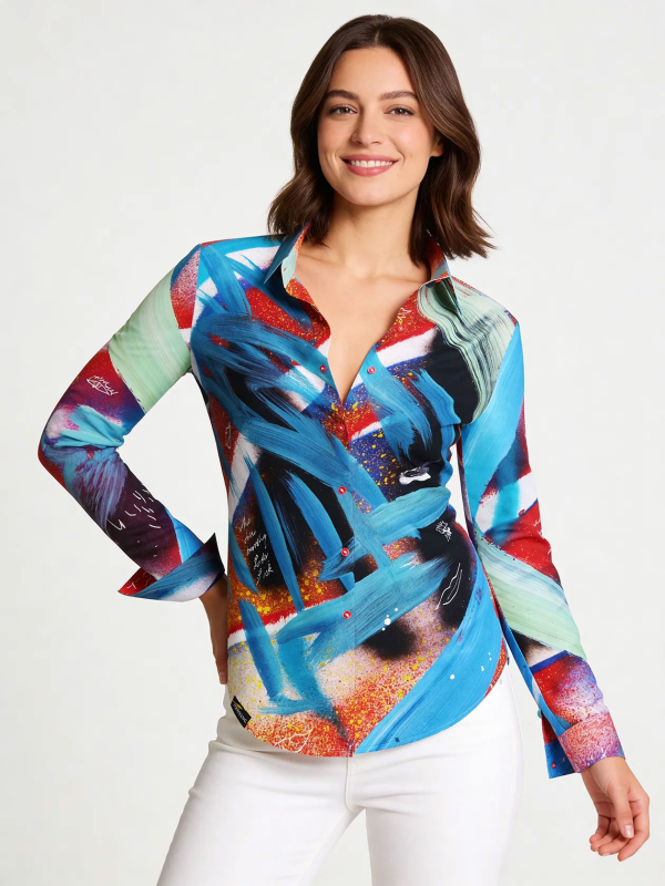 THE TIME TRAVELING - Coole Bluse - GERMENS