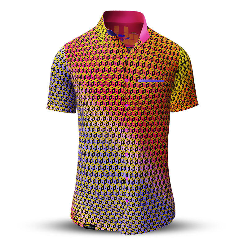 Kurzarm Hemd Herren Sommer CUBO SUMMER von GERMENS