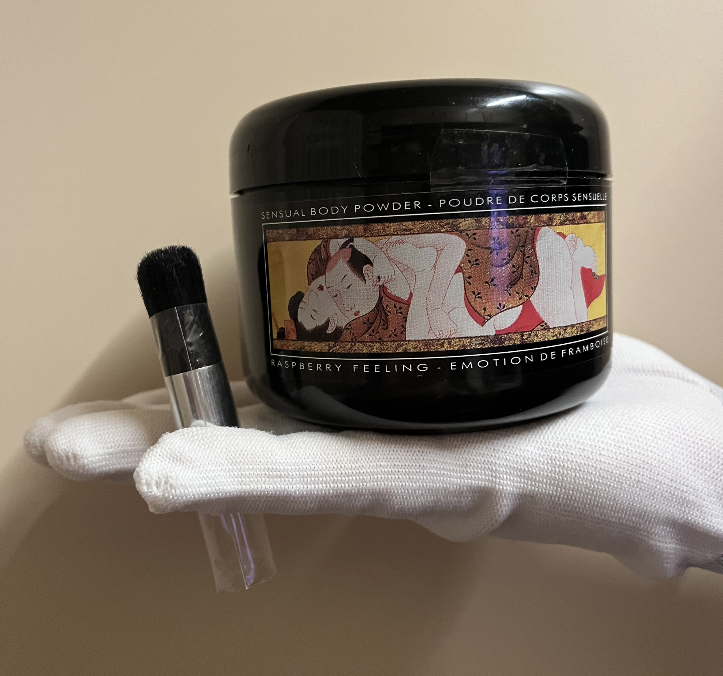 SHUNGA Edible Body Powder Raspberry 150g