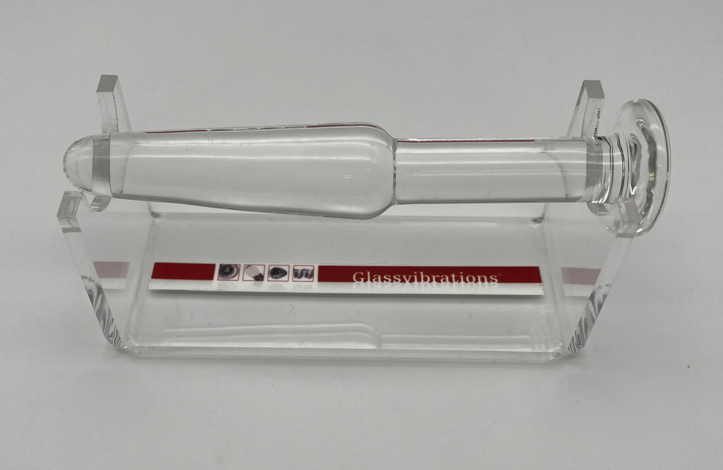 GELEGENHEIT! CRYSTAL SERIES Glas Plug N° 01