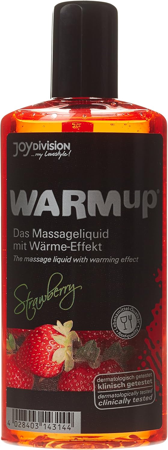 JOYDIVISION WARMup Erdbeer Massageliquid 150ml