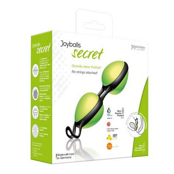 JOYDIVISION Joyballs secret fresh green - deep black