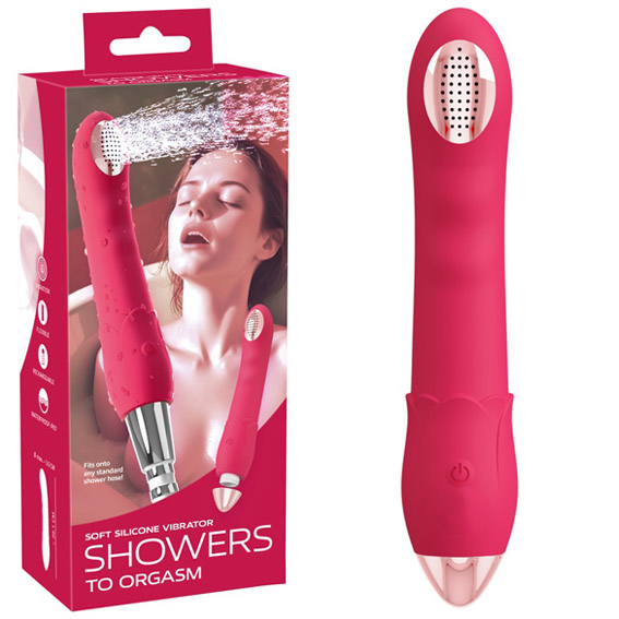 SHOWERS TO ORGASM Intimdusche mit Vibration 10 Speed USB