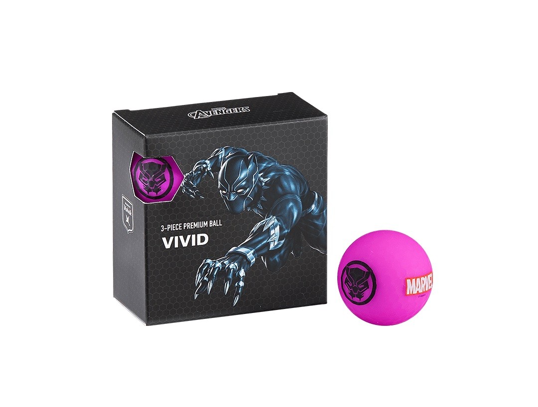 Volvik Vivid Marvel Collection 4 Ball Box
