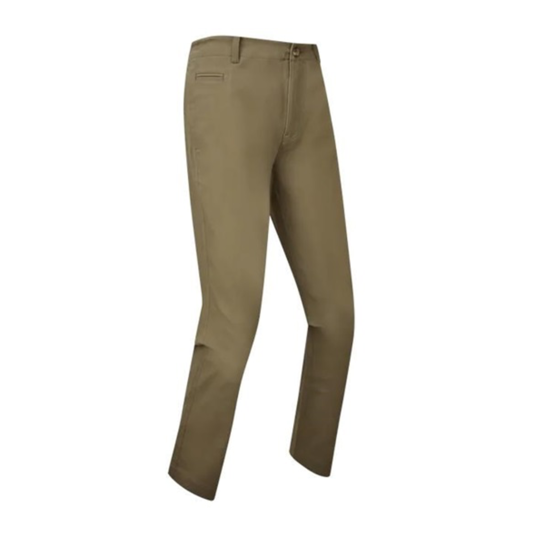 Footjoy Tapered Fit Chino Hose Herren 40W / 32L olive