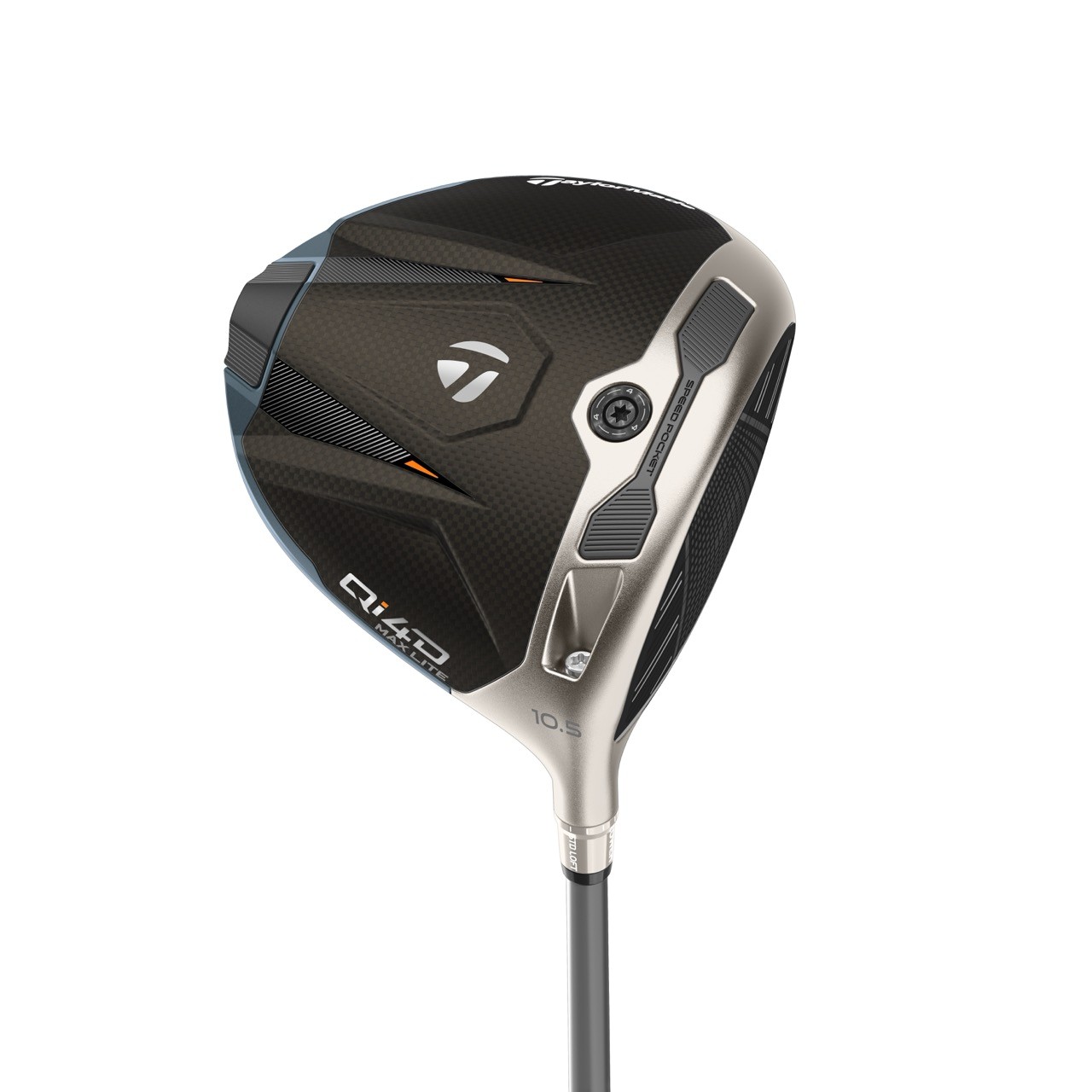 Taylormade Qi4D Max Lite Driver 10,5° Mitsubishi REAX MR40 Blue Rechtshänder ...
