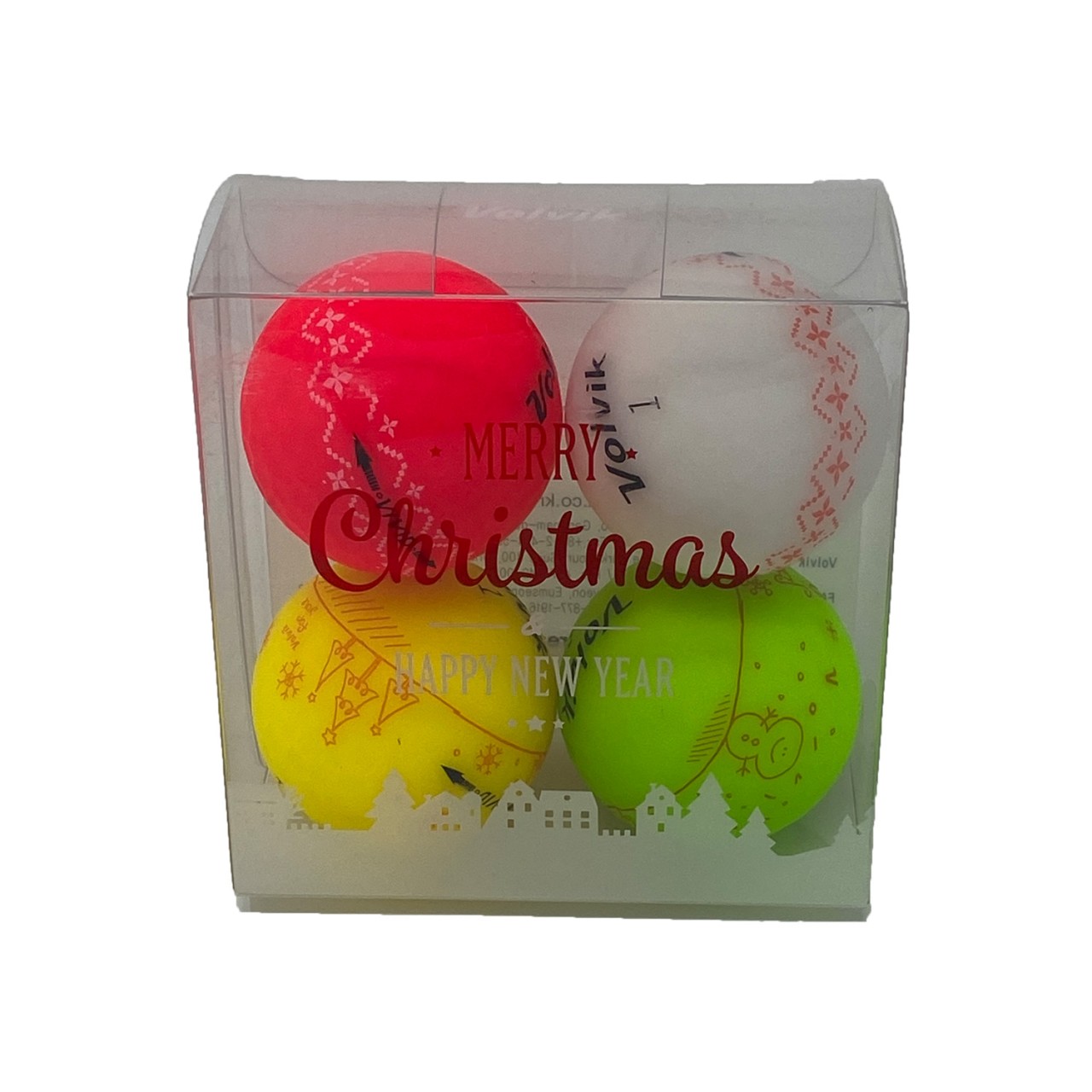 Volvik ViVID Weihnachten Special Edition 4er Geschenkbox 'limitierte Auflage'