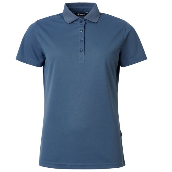 'abacus Golf Cray Damen Polo stahlblau'