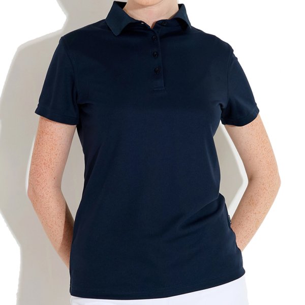 'abacus Golf Cray Damen Polo navy'
