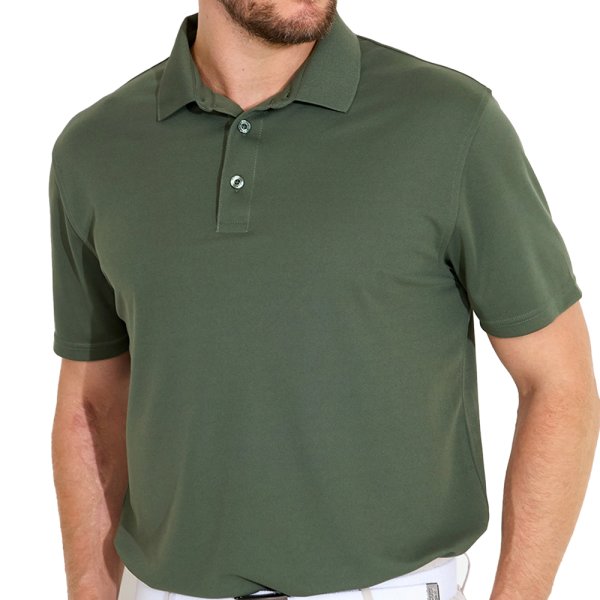 'abacus Golf Cray Herren Polo grün'