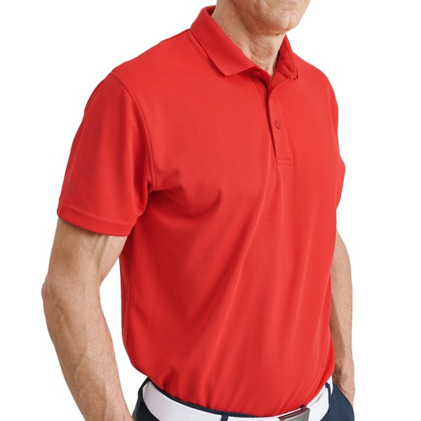 'abacus Golf Cray Herren Polo rot'