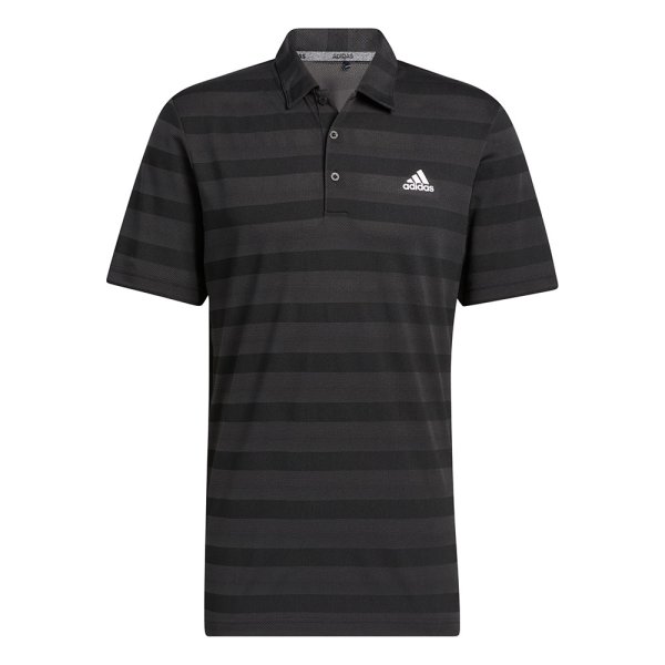 'adidas Golf Herren Polo Stripes schwarz'