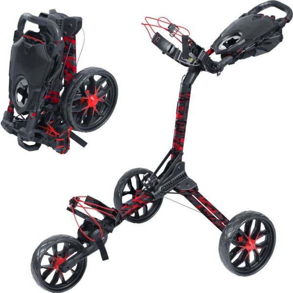 'Bag Boy Nitron 3-Rad Trolley rot camo'