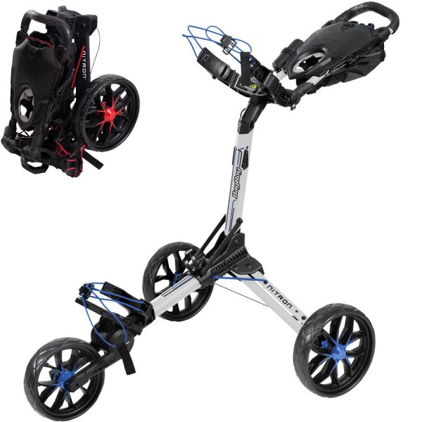 'Bag Boy Nitron 3-Rad Trolley weiss/blau'