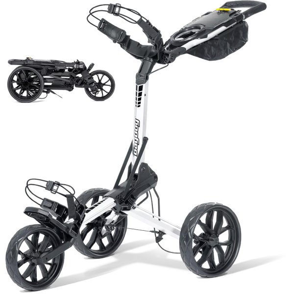 'Bag Boy Slimfold 3-Rad Trolley weiss'