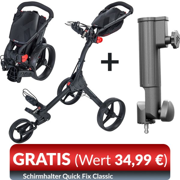 'Big Max IQ Plus 3 Rad Trolley schwarz'