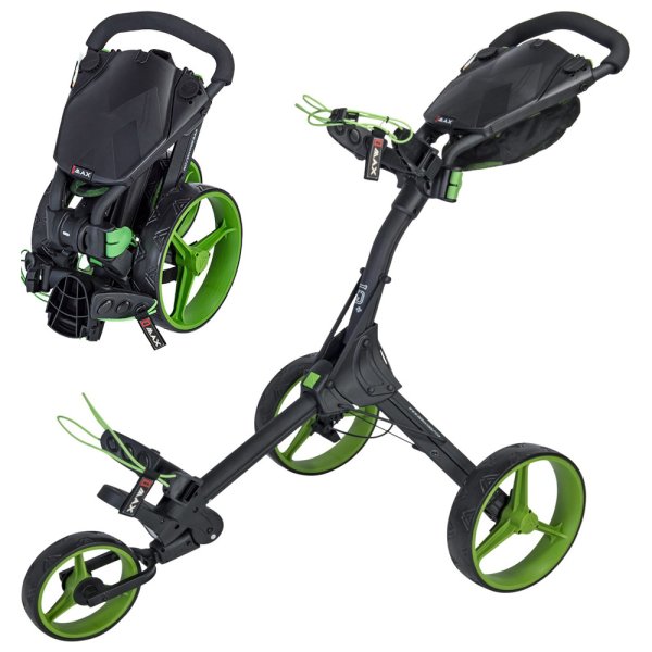 'Big Max IQ Plus 3 Rad Trolley schwarz/lime'