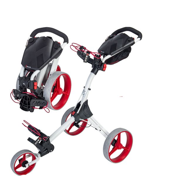 'Big Max IQ Plus 3 Rad Trolley weiss/rot'