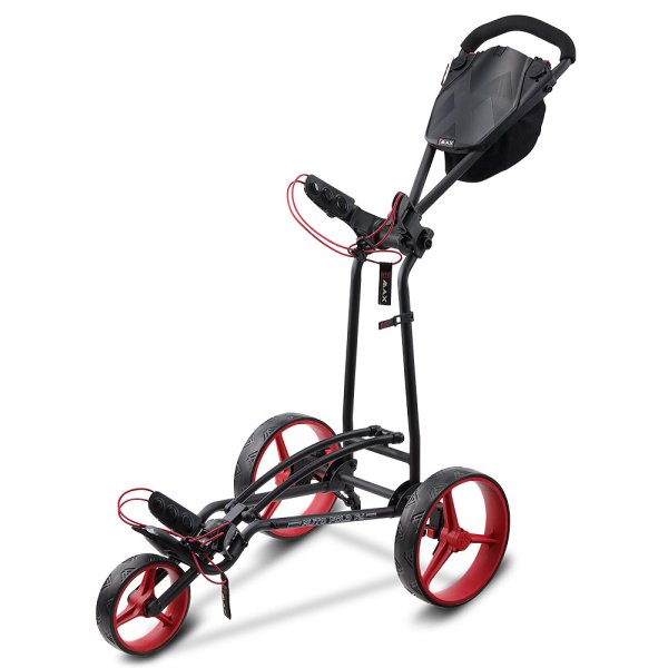 'Big Max Autofold FF 3-Rad Trolley schwarz/rot'